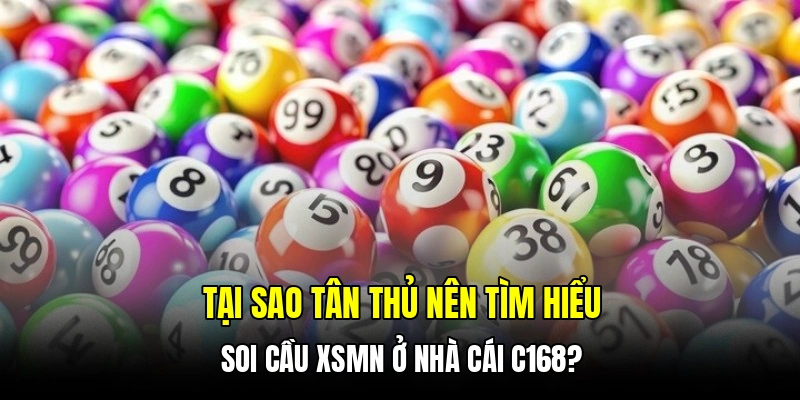 Tại sao tân thủ nên tìm hiểu soi cầu XSMN ở nhà cái C168?