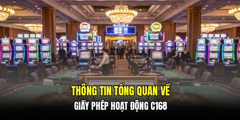 Thông tin tổng quan về giấy phép hoạt động C168