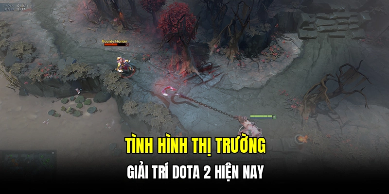 Tình hình thị trường giải trí Dota 2 hiện nay